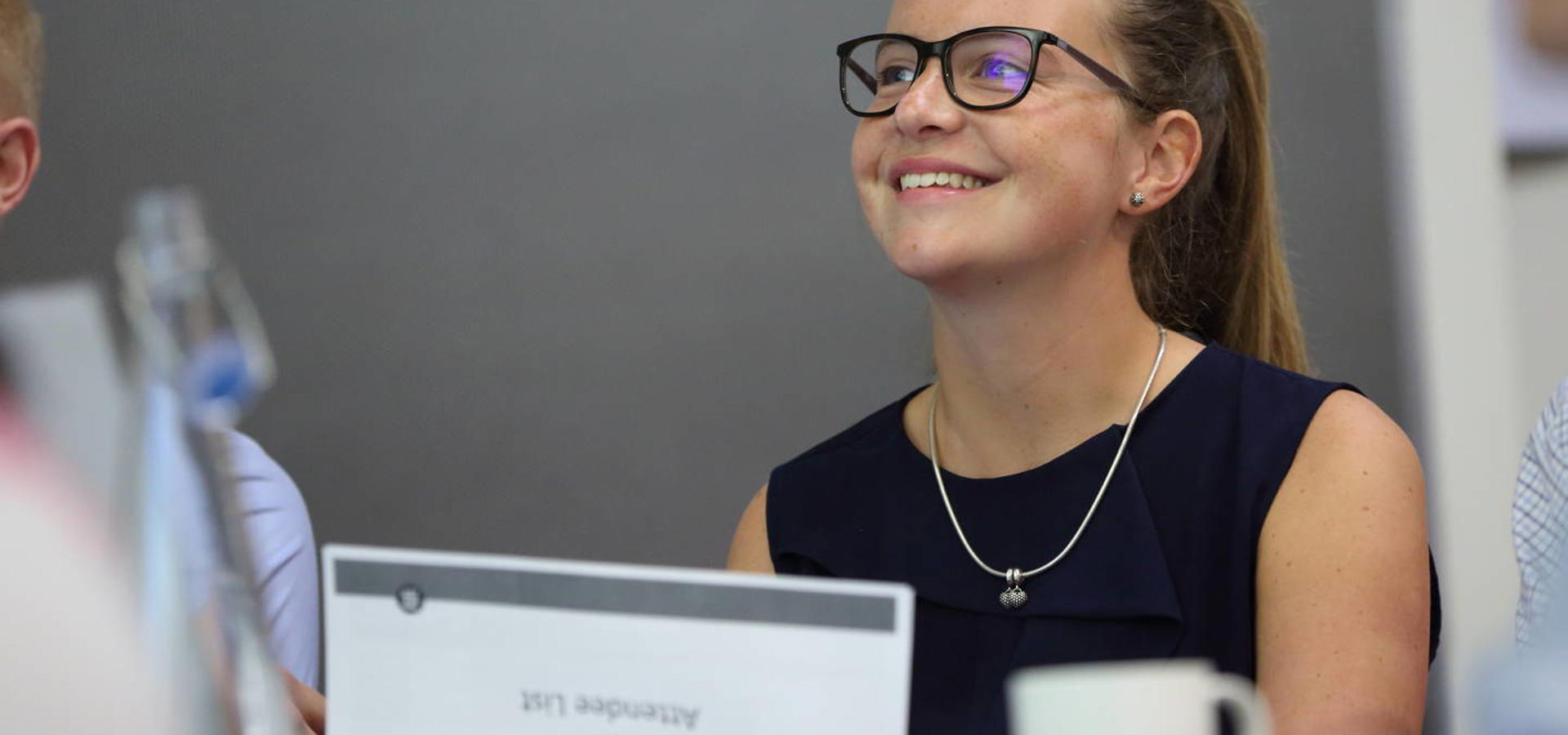 Woman Smiling At Event V2 A019152 8 10000 Min