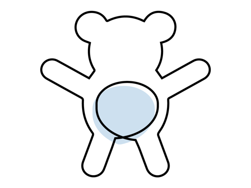 Teddy bear article illustration