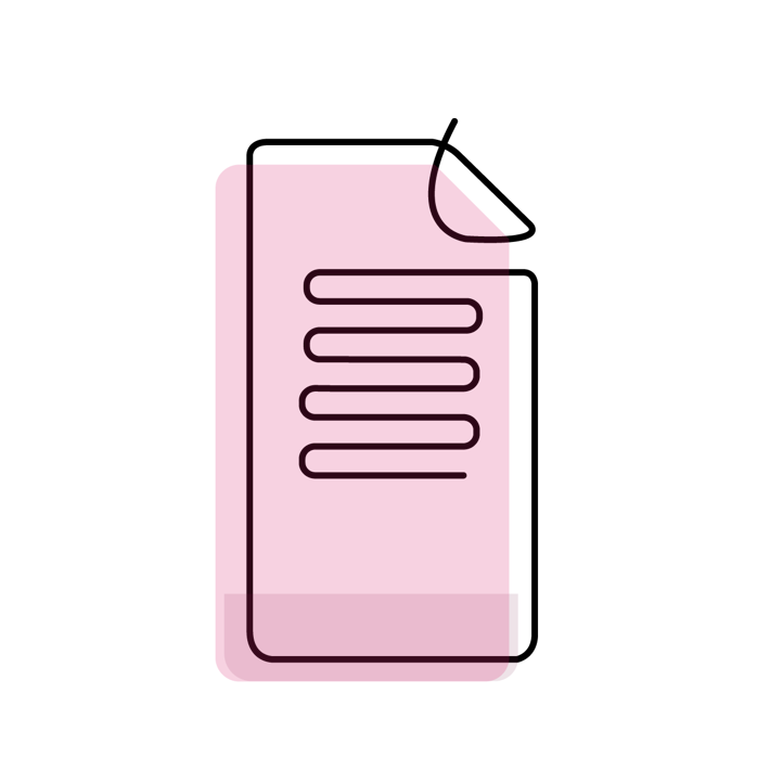 Voting card article illustration