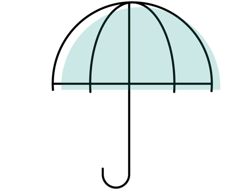 Umbrella article illustration