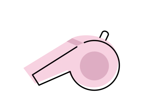 whistle illustration