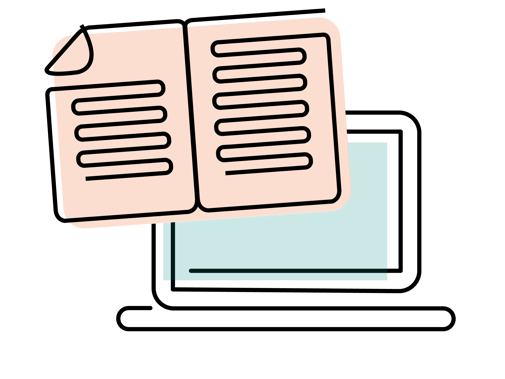 E-books illustration